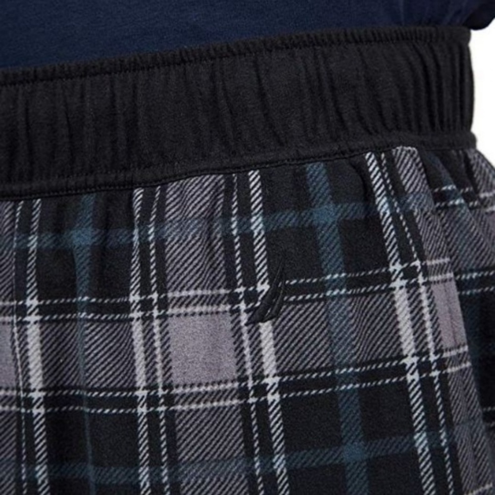 Nautica Men's Sueded Fleece Pajama Pants 2 Pack - Picture 6 of 7